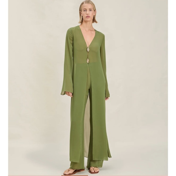 DEVON WINDSOR Pants - Devon Windsor set Penny Robe and Pillar pant